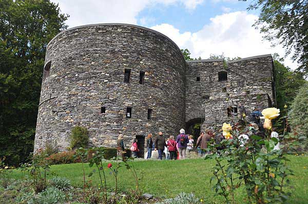Le 30 avril 2017, la fête au château des comtes de Salm à